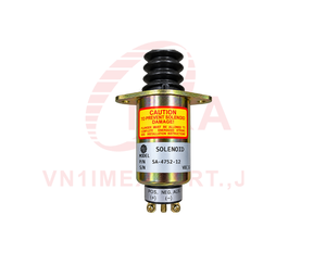 Solénoïde d'arrêt de carburant en alliage d'aluminium haute efficacité et résistant aux vibrations Aftermarket NXA 24V 100A 10-15kg SA4752-12 / Woodward - Product Image 2