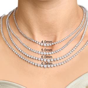 Indian Supplier Wholesale 14K 18K Gold Real Diamond <b>Necklace</b> Set Luxury Choker for Women Formal Events Bridal Evening Parties - Product Image 2