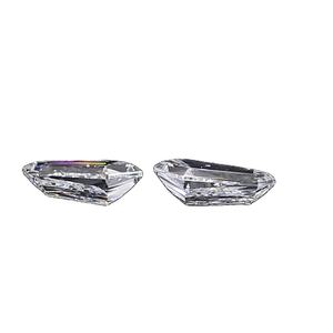 E Color Shield Cut Diamants cultivés en laboratoire Excellente coupe VVS1 Clarté faite à la main pour boucles d'oreilles cadeau de mariage Bijoux certifiés IGI - Product Image 3