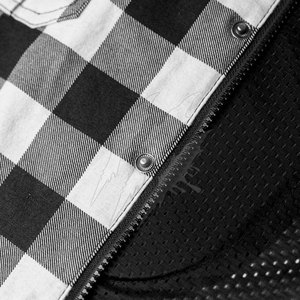 Camisa de Franela para Motocicleta de Alta Calidad con Cierre de Botones y Textura Suave para Actividades al Aire Libre - Product Image 6