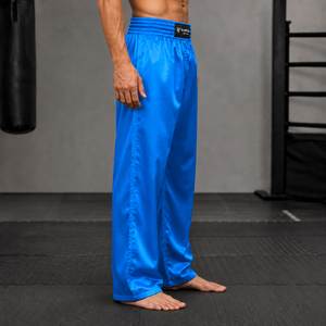 Pantalon de kick-boxing pour adulte, avec logo sur le devant, coupe confortable, matière extensible en polyester/nylon pour des performances élevées - Product Image 2