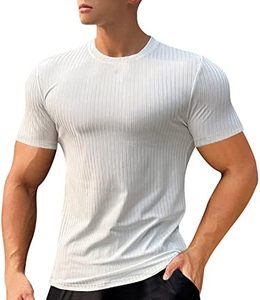 Camisetas blancas personalizadas al por mayor para hombre, de mezcla de algodón, perfectas para eventos promocionales, regalos benéficos y ropa de equipo. - Product Image 2