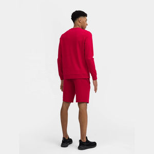 Conjunto de Verano Personalizable para Hombre, Estilo Urbano, Camiseta Clásica con Pantalones Cortos Coordinados para Gimnasio, Running y Look Casual - Product Image 2