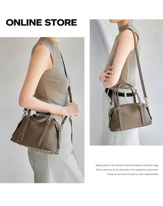 Luxury Genuine Leather Handbags for Women High Quality Cowhide <b>Square</b> Shoulder Bags Elegant Lady Tote Crossbody Bag with Strap. - Product Image 6