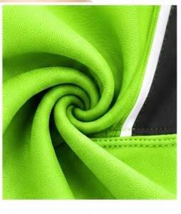 Débardeur de sport respirant pour femme General Industries, vert vintage, col rond, color block, 100 % polyester - Product Image 4