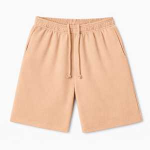 Shorts en molleton French Terry brodés avec logo personnalisé, vente en gros, faible MOQ, fabrication de shorts - Product Image 1