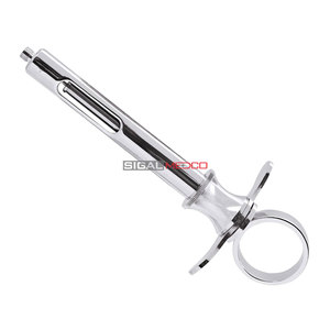 Jeringa de Aspiración Dental Profesional Tipo Cook-Waite de 1.8 mL, Autoclavable, de Acero Inoxidable, Reutilizable, para Inyección de Anestesia Dental - Product Image 2