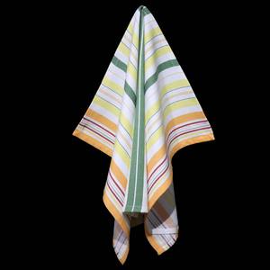 Paños de cocina de tela de algodón 100% teñida con hilo, con rayas, procedentes de la India, al precio más bajo. - Product Image 1