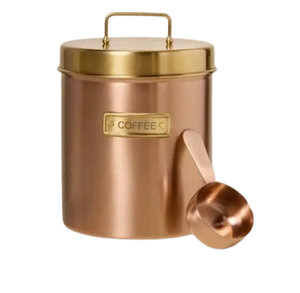 High Selling <b>Metal</b> Canister Rose Gold <b>Metal</b> Farmhouse Container Canister <b>Box</b> for Home Kitchen - Product Image 4