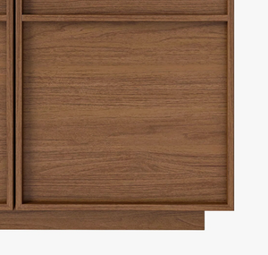 Gabinete de Almacenamiento de 4 Paneles y 2 Puertas con Diseño Único y Moderno, Acabado de Primera Calidad, Frente Geométrico Empotrado, 2026 - Product Image 2