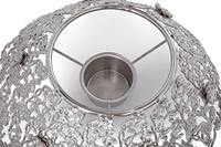 Plat de service rond de luxe en acier inoxydable pour buffet, chauffe-plat professionnel avec poignée florale haute – Vente en gros