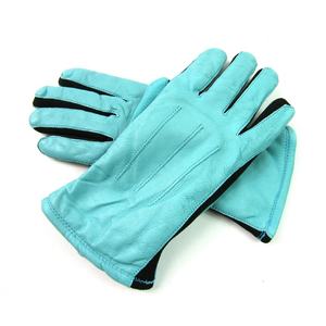 <b>Ladies</b> Men Quality Hot Selling Waterproof Breathable <b>Gloves</b> Fleece-Lined Driving Genuine Suede Leather <b>Gloves</b> From Pakistan - Product Image 1