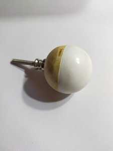 Bouton de porte en agate naturelle de designer pour des aménagements intérieurs exclusifs - Product Image 3