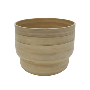 Jardinières et pots de fleurs créatifs en bambou naturel tressé, légers, pour l'intérieur, fabriqués au Vietnam - Product Image 1