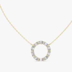 High on Demand Elegant Heart Shape Diamond Pendant <b>Necklace</b> For Ladies Anniversary Gift Jewelry Available At Wholesale Price - Product Image 3