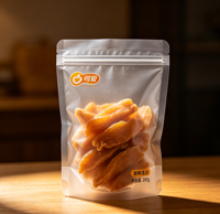 Sachet Doypack PE Personnalisé avec Impression Numérique Intégrale et Fermeture Zippée pour Emballage Alimentaire de Sushi, Structure Stratifiée de Qualité Alimentaire