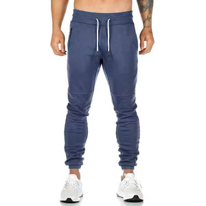 Pantalones Deportivos Ligeros de Lona 100% Algodón para Hombre, Transpirables, para Gimnasio, Senderismo, Correr, Ejercicio - Product Image 1