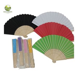 Abanicos Plegables de Bambú Estilo Antiguo al por Mayor, 21 cm, Clásicos, Tradicionales, para Regalo de Boda, con Logotipo Personalizado - Product Image 4