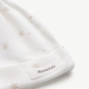 Bonnet bébé doux en modal et élasthanne, bonnet tricoté unisexe pour nouveau-né, ODM Vietnam - Product Image 2