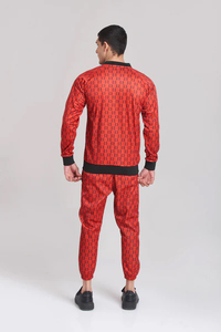 Black Breathable Animal Paisley Retro 90s Shell Suit 2 1 <b>Tracksuit</b> Unisex Summer Lightweight Vintage Disco Windbreaker Costume - Product Image 5