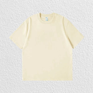 Camiseta Blanca Pura de 260g, Camiseta de Verano para Hombre, 100% Algodón, Manga Corta, Nueva Moda Urbana para Hombre y Mujer - Product Image 5