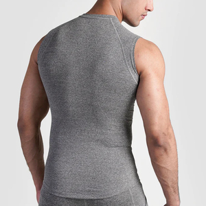 <b>Men</b>’s Performance <b>Compression</b> Tank Top Quick Dry Sleeveless Sports <b>Shirt</b> <b>for</b> Gym Training - Product Image 2