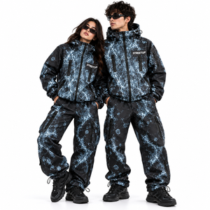 Chaqueta Impermeable Unisex STREETUP Hidrocrómica, Cortavientos Termocrómico Reactivo al Calor, con Parches que Cambian de Color, OEM - Product Image 1