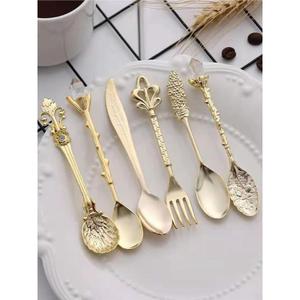 Ensemble de couverts en métal poli miroir exclusif avec un design élégant pour les réceptions de mariage, les hôtels et les tables de haute cuisine - Product Image 3
