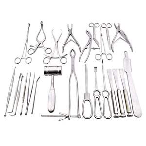 Basic Orthopedic Surgery <b>Set</b> of 25 PCS Stainless Steel Surgical Instruments Manual with Box - Product Image 1