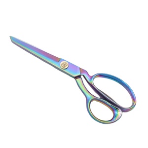 Ciseaux de tailleur 10'' en acier inoxydable avec revêtement en titane, ciseaux de couture professionnels en acier inoxydable pour la coupe des tissus - Product Image 3