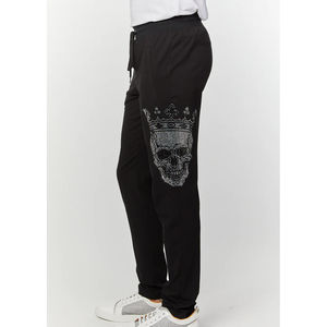 Pantalones Deportivos Casuales Cómodos para Hombre con Diseño de Pedrería y Corte Recto, Precio Directo de Fábrica - Product Image 4