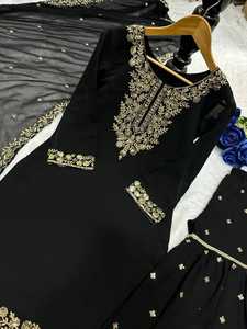 Heavy Embroidered Lehenga Choli Set with <b>Sequins</b> Work Bridal Designer Lehenga with Dupatta Wedding & Party Wear - Product Image 6