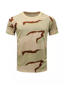 Camiseta con estampado 3d de camuflaje para hombre, ropa informal cómoda para deportes al aire libre, camiseta de verano para entrenamiento diario, camiseta esencial con cuello redondo - Product Image 2