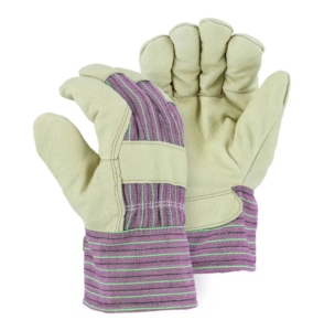 Gants de travail d'hiver de qualité supérieure certifiés CE et ISO, entièrement doublés en polaire, en cuir pleine fleur robuste - Product Image 5