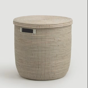 Modern Wholesale Straw Nylon Laundry Straw <b>Basket</b> <b>with</b> <b>Lids</b> Cheap Price Storage Household <b>Basket</b> Hot Sell Handmade Products - Product Image 1