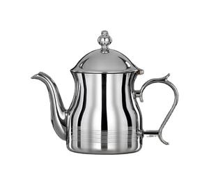 Cafetera Turca/Griega/Árabe Antigua de Cobre con Asa de Madera, para 4 Porciones, Cafetera para Estufa con Asa de Madera - Product Image 1