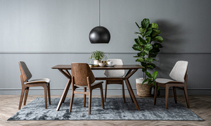 Chaise de salle à manger moderne en bois massif, chaise d'appoint rembourrée, style nordique pour salle à manger, hôtel, maison - Product Image 5