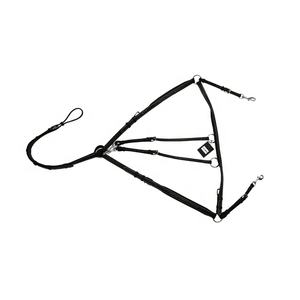 Plastron de cheval en cuir à 5 points de haute qualité Exportateur et fournisseur de produits du cheval de qualité supérieure - Product Image 5