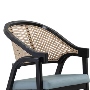 Silla de Comedor Hecha a Mano de Madera de Teca, Diseño Clásico y Elegante, Muebles de Madera Sólida para Comedor, Cafetería, Hotel, Proyecto - Product Image 5