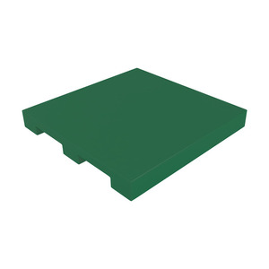 พาเลทพลาสติกแบบโรโตโมลด์สำหรับงานหนัก แบบเข้าได้ 2 ทาง ผลิตจาก LLDPE สำหรับคลังสินค้า อุตสาหกรรม ห้องเย็น และการขนส่ง - Product Image 2