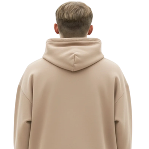 Sweat-shirt à capuche surdimensionné personnalisé pour homme, en molleton épais, à épaules tombantes, style streetwear décontracté, fabricant de vêtements OEM - Product Image 4