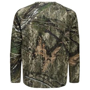 เสื้อยืดลายพรางแบบทหารสำหรับผู้ชาย พิมพ์ลายตามสั่ง 100% ผ้าฝ้าย ลาย Realtree ลายพราง Bottomland - Product Image 2