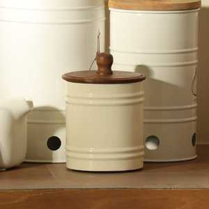 New Design Rectangular Storage Container with Wooden Lid for Modern <b>Kitchen</b> <b>Pantry</b> and Countertop Organization - Product Image 4