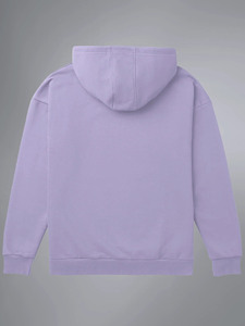 เสื้อฮู้ดผู้ชายสีลาเวนเดอร์ ทรงปกติ ผ้าฝ้ายฟลีซ สวมใส่สบาย มีกระเป๋า เหมาะสำหรับฤดูหนาว รับผลิตแบบ OEM - Product Image 3