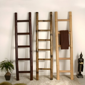 Home Essentials <b>Ladder</b> Accessories Towel Rack Ramps Bamboo Cheap Straight <b>Ladders</b> Ready to Ship - Product Image 1