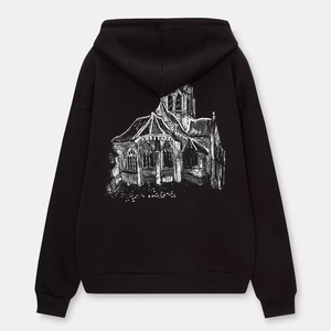 Hoodie Homme Streetwear Entièrement Personnalisé en Usine, Faible MOQ, avec Ourlet Côtelé, Poche, en Polyester Coton, Impression Numérique et Capuche à Cordon - Product Image 5