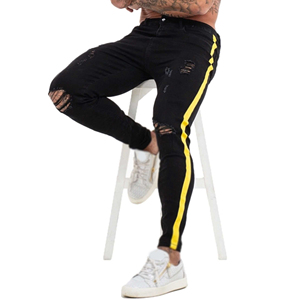 Pantalones Deportivos Casuales para Hombre, Negros, Transpirables, Ligeros, de Cintura Alta, 100% Algodón - Product Image 2