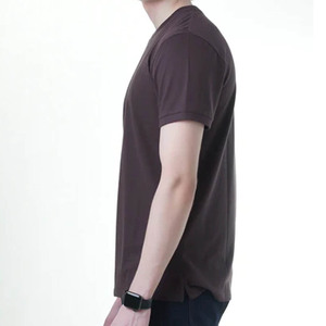 Man Undershirt latest designs anti wrinkle hot selling top trending Breathable comfortable <b>men</b> undershirt with half sleeves - Product Image 5