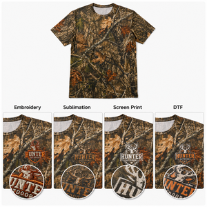Chemise de chasse décontractée pour homme MEGAMAPLE, camouflage, manches longues, respirante, polyester, pour l'été, imprimé numérique - Product Image 5