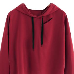 Nueva Llegada, Sudadera con Capucha Corta para Mujer, de Alta Calidad, con Logotipo Personalizado, Informal, para Invierno, 100% Algodón, Forro Polar, Impermeable, Venta al Por Mayor - Product Image 5